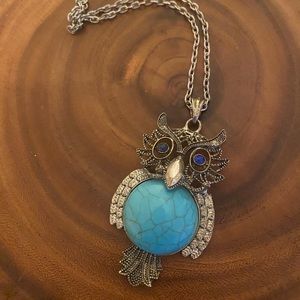 Owl Statement Necklace